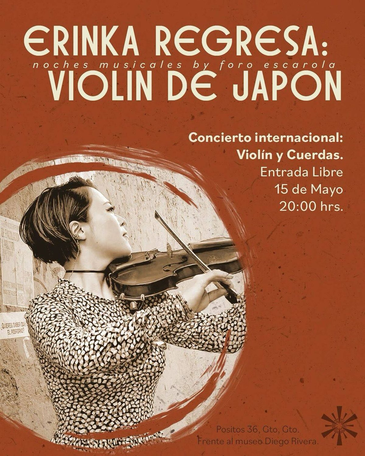 Cartel de Erinka Regresa: Violin de Japón